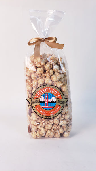 8OZ Almond Crunch Caramel Popcorn Deluxe Bag