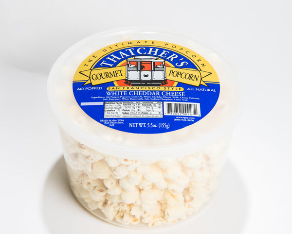 White Cheddar Cheese Popcorn Tub