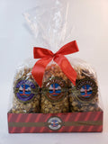 6 PACK GOURMET POPCORN HOLIDAY GIFT SET