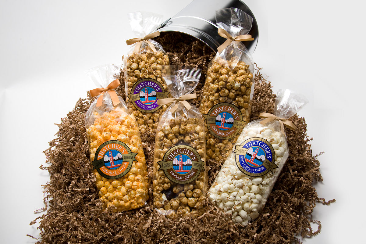 GOURMET POPCORN MADE IN SAN FRANCISCO! DON'T SETTLE BUY GOURMET NOW AVAILABLE ON UBER EATS