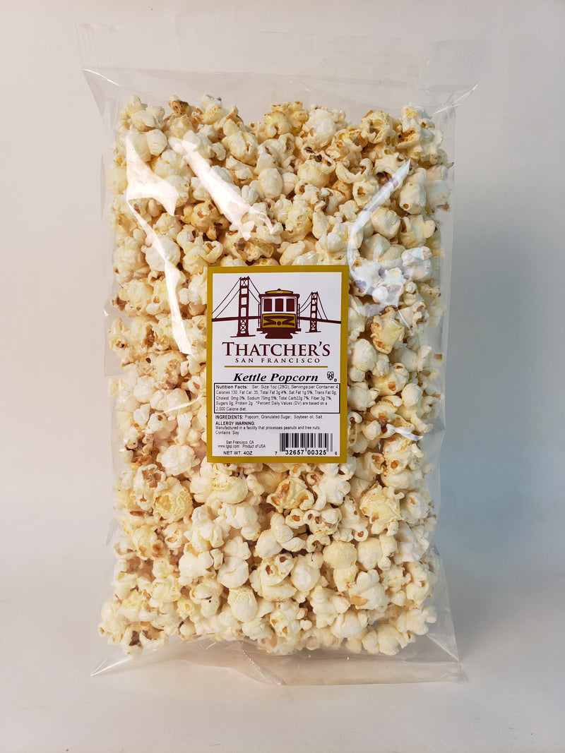 SEA SALT CORN GOURMET POPCORN 4 OZ – Thatcher's Gourmet Popcorn