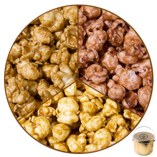 7 Gallon Golden Gourmet Popcorn Tin