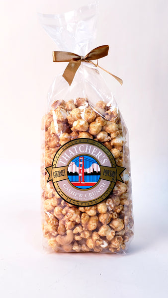 7OZ Caramel Crunch Deluxe Bag Popcorn With Cashews