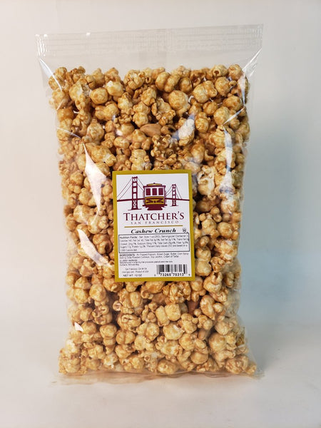 12OZ Caramel Crunch Large Bag Popcorn With Cashew